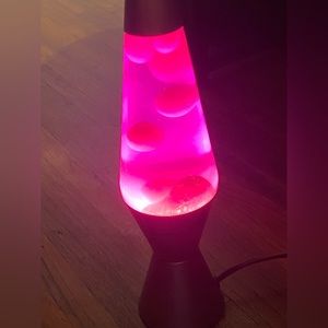 Pink lava lamp